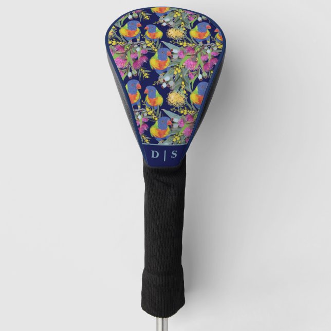Funda Para Palo De Golf Lorichetto Arcoíris Personalizado (Anverso)