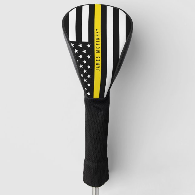 Funda Para Palo De Golf Los despachadores enrarecen la línea amarilla (Anverso)