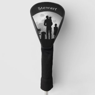 Funda Para Palo De Golf Los días de familia terminan la silueta con la lun
