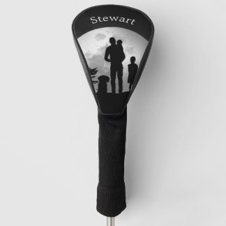 Funda Para Palo De Golf Los días de familia terminan la silueta con la lun