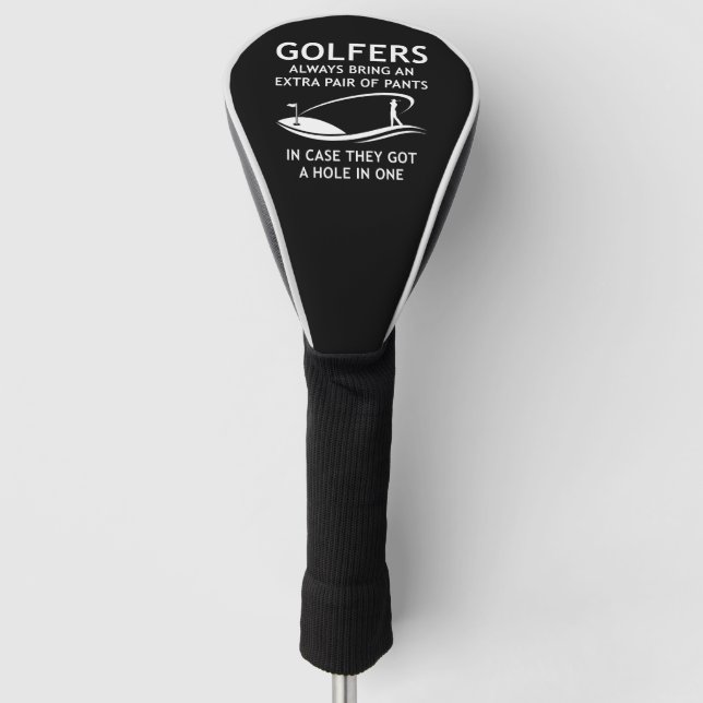 Funda Para Palo De Golf Los Golfistas Siempre Traen Un Par Adicional (Anverso)