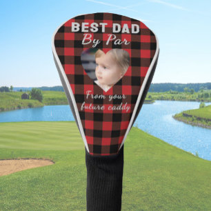Funda Para Palo De Golf Los mejores Personalizados de papá niños foto Red 