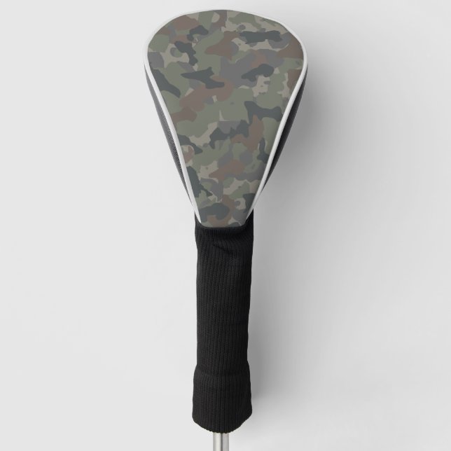 Funda Para Palo De Golf Los militares camuflan (Anverso)