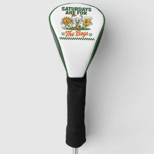 Funda Para Palo De Golf Los Sábados Son Para Los Chicos Golf Golf Retro