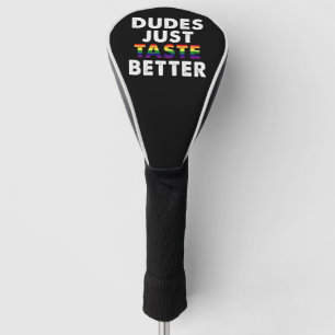 Funda Para Palo De Golf Los Tipos Saben Mejor Regalo del Orgullo Gay Idea