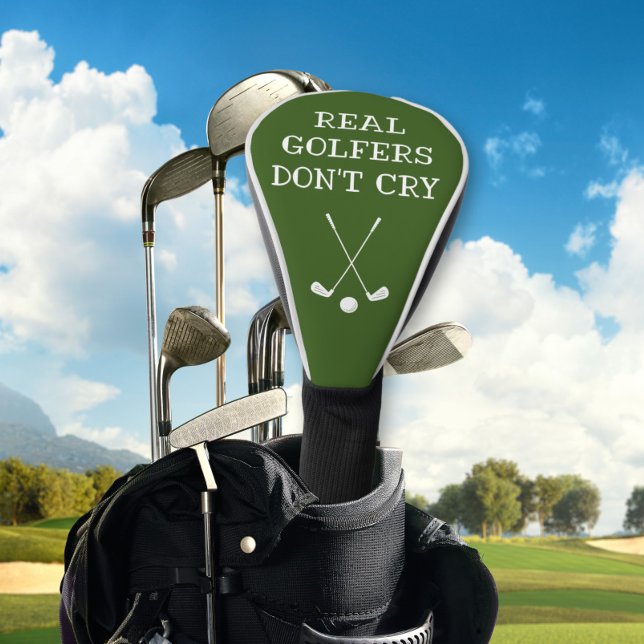 Funda Para Palo De Golf Los verdaderos golfistas no gritan gracia (Subido por el creador)