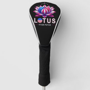 Funda Para Palo De Golf Lotus para Potus Kamala Harris Trendy Lotus Potus