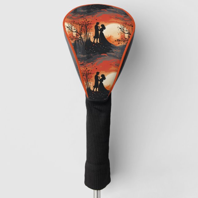 Funda Para Palo De Golf Loving Couple  (Anverso)