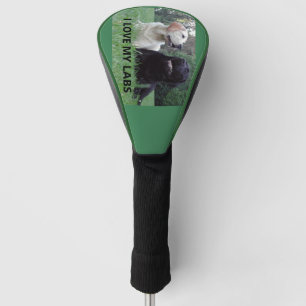 Funda Para Palo De Golf LR I Love My Labs with Picture