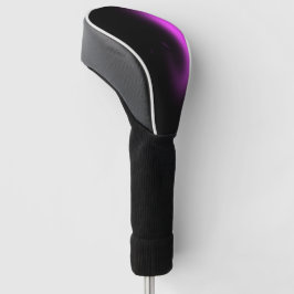 Funda Para Palo De Golf Luces de remolino de sol púrpura