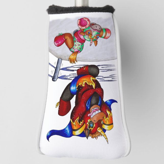 Funda Para Palo De Golf Luchadores (Girar 90)