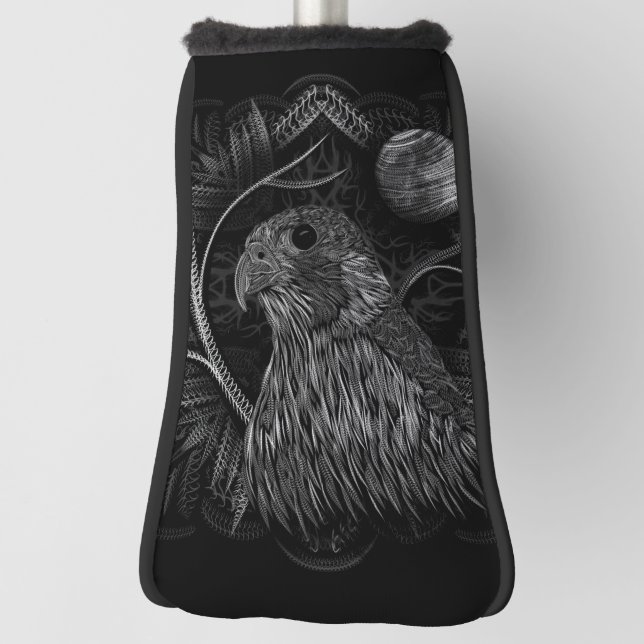 Funda Para Palo De Golf Luna llena del halcón (Girar 90)