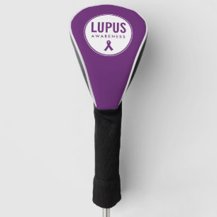Funda Para Palo De Golf Lupus Awareness Ribbon Purple