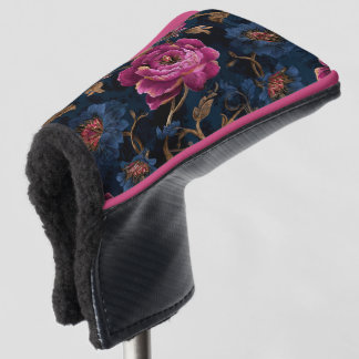 Funda Para Palo De Golf Luxury Floral Vintage Royal