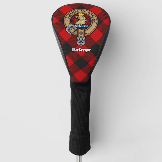 Funda Para Palo De Golf MacGregor Escudo sobre Rob Roy Tartán (Anverso)