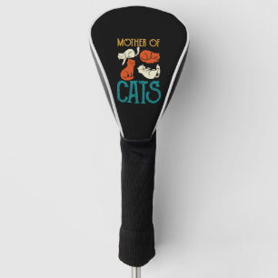 Funda Para Palo De Golf Madre de gatos - gato