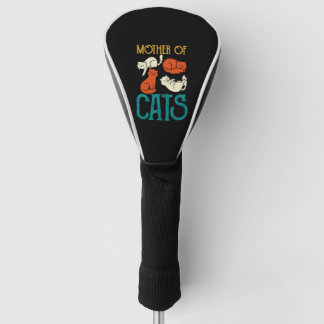 Funda Para Palo De Golf Madre de gatos - gato