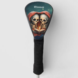Funda Para Palo De Golf Magical winter moments, two skeletons