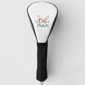 Funda Para Palo De Golf Mamá de gato