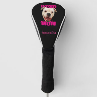 Funda Para Palo De Golf Mamá del perro del boxeador