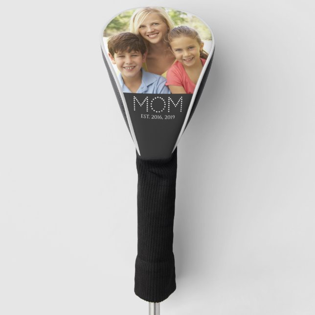 Funda Para Palo De Golf Mamá Estableció Foto  (Anverso)