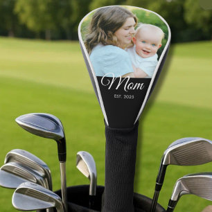 Funda Para Palo De Golf Mamá Estableció Foto de Escritura Moderna