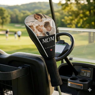 Funda Para Palo De Golf Mamá Estableció Moderno Script Audaz Corazón 3 Fot