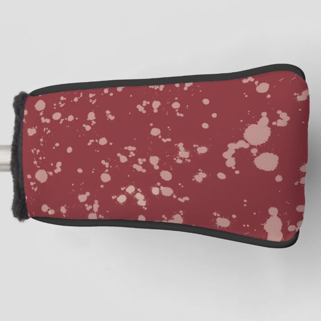 Funda Para Palo De Golf Mancha Roja (Anverso)