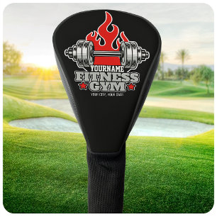 Funda Para Palo De Golf Mancuernas de levantamiento de pesas personalizada