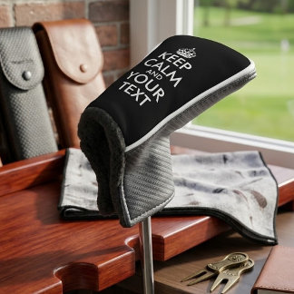 Funda Para Palo De Golf Mantén la Calma y Sigue - Crea Tu Propio