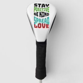 Funda Para Palo De Golf Mantén Positivo