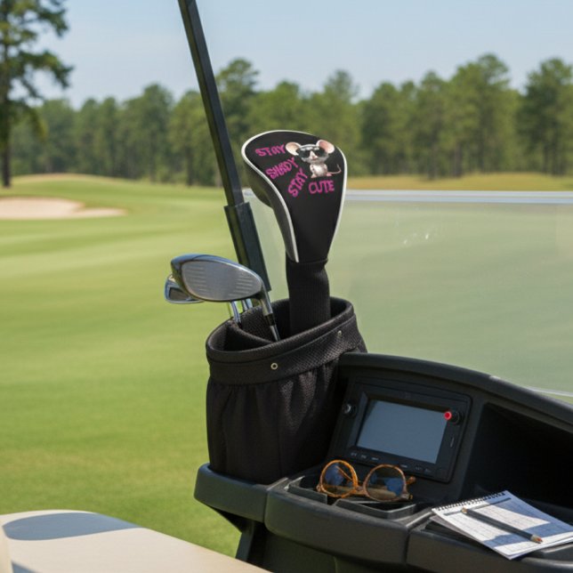 Funda Para Palo De Golf Manténgase a la sombra, manténgase cuidado con la  (Subido por el creador)