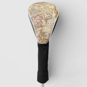 Funda Para Palo De Golf Mapa antiguo inspirado (6)