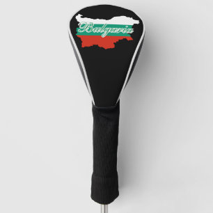 Funda Para Palo De Golf Mapa de bandera de Bulgaria