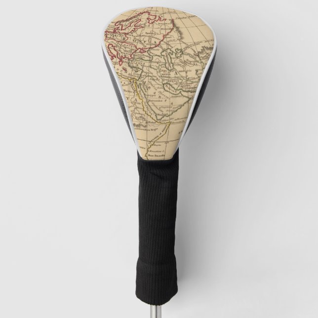 Funda Para Palo De Golf Mapa del mundo clásico (Anverso)