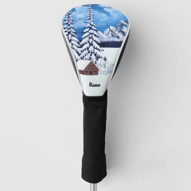 Funda Para Palo De Golf Maravilla de Invierno (Anverso)