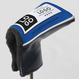 Funda Para Palo De Golf Marca personalizado Blue Business Logo
