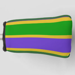 Funda Para Palo De Golf Mardi Gras Stripes