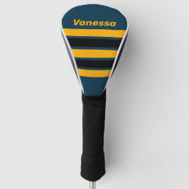 Funda Para Palo De Golf Marea Retro Iluminada por la Luna a Través de Fran