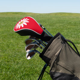 Funda Para Palo De Golf Margarita con Inicial Roja