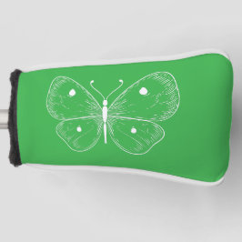 Funda Para Palo De Golf Mariposa de Dibujo Delicado