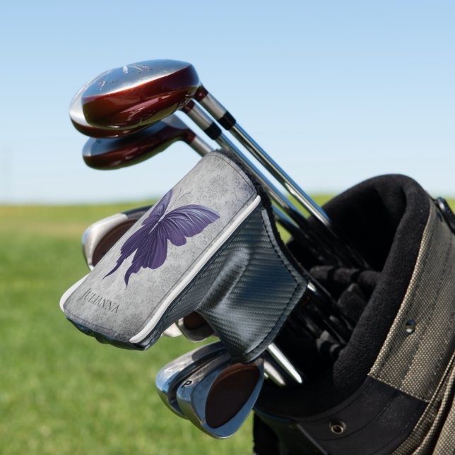 Funda Para Palo De Golf Mariposa gaseada morada (In Situ)