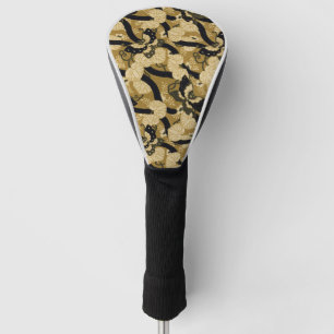 Funda Para Palo De Golf Mariposa Japonesa Vintage Patrón G.A. Audsley