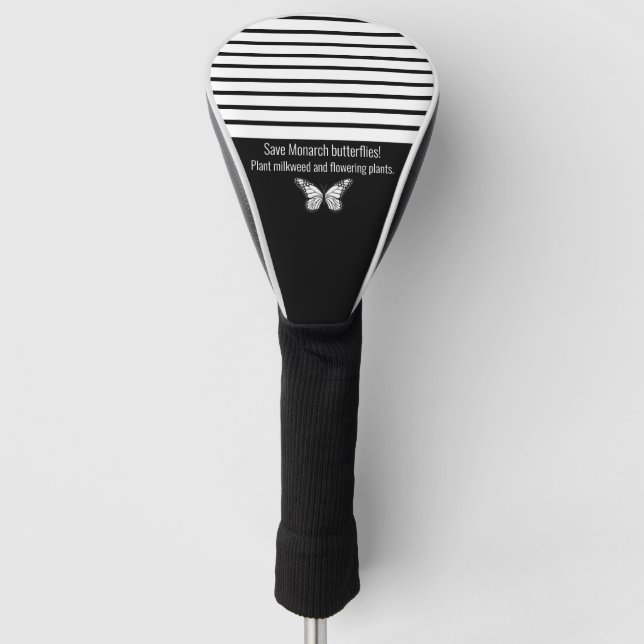 Funda Para Palo De Golf Mariposa monarca (Anverso)