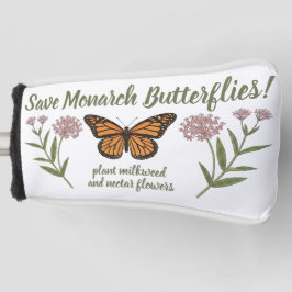 Funda Para Palo De Golf Mariposa Monarca