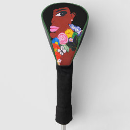 Funda Para Palo De Golf Mariposa negra