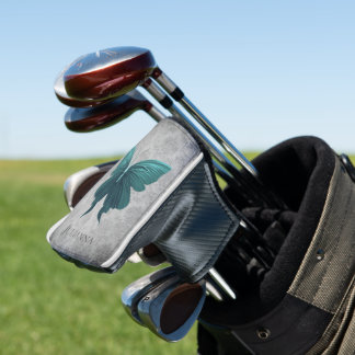 Funda Para Palo De Golf Mariposa verde azulada