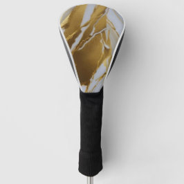 Funda Para Palo De Golf Mármol Dorado 3