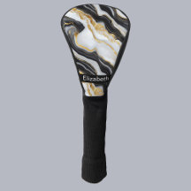 Mármol Personalizado Negro Blanco Oro Moderno