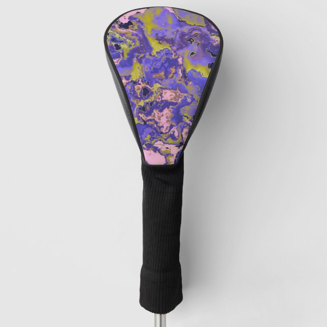 Funda Para Palo De Golf Mármol Radioactivo (Anverso)